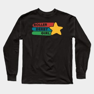 Roller Derby Girl Long Sleeve T-Shirt